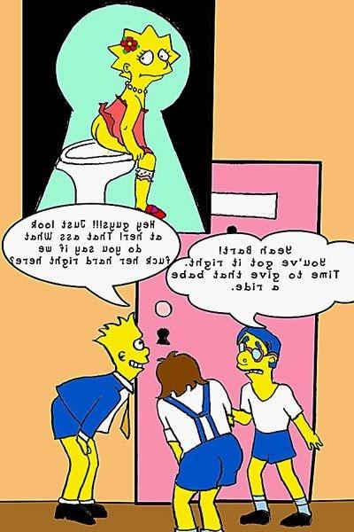 12P Lisa Simpson getting forced to blow and penetrated