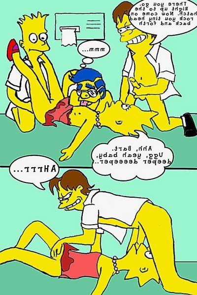 12P Lisa Simpson getting forced to blow and penetrated
