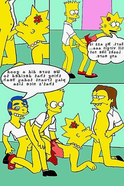 12P Lisa Simpson getting forced to blow and penetrated