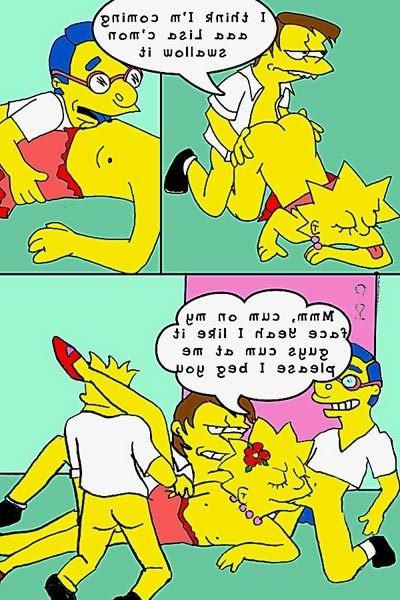 12P Lisa Simpson getting forced to blow and penetrated