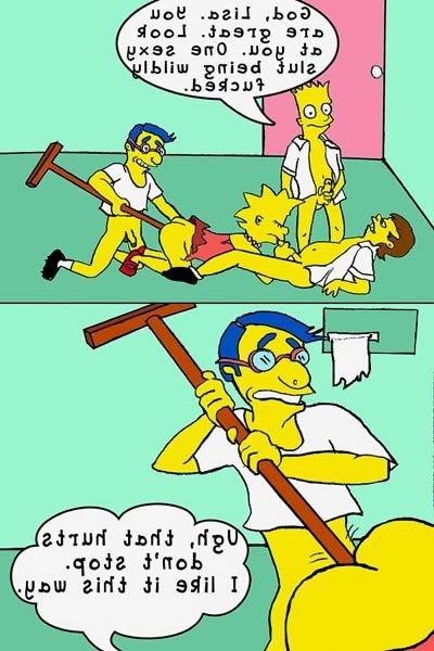 12P Lisa Simpson getting forced to blow and penetrated