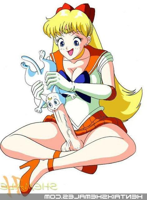 12P Incredible breasted anime shemale playing with her tits