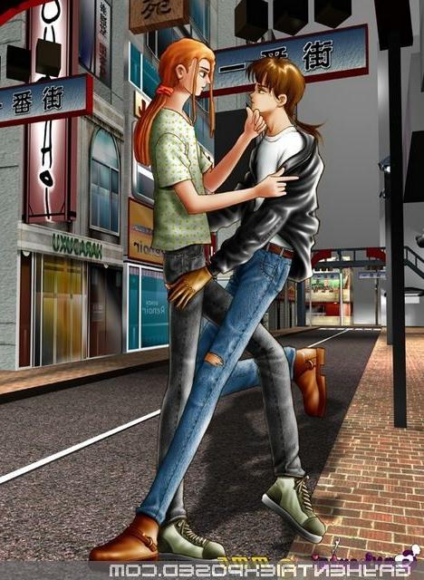 12P Naughty anime gay gets sucked by a shit load of hoses