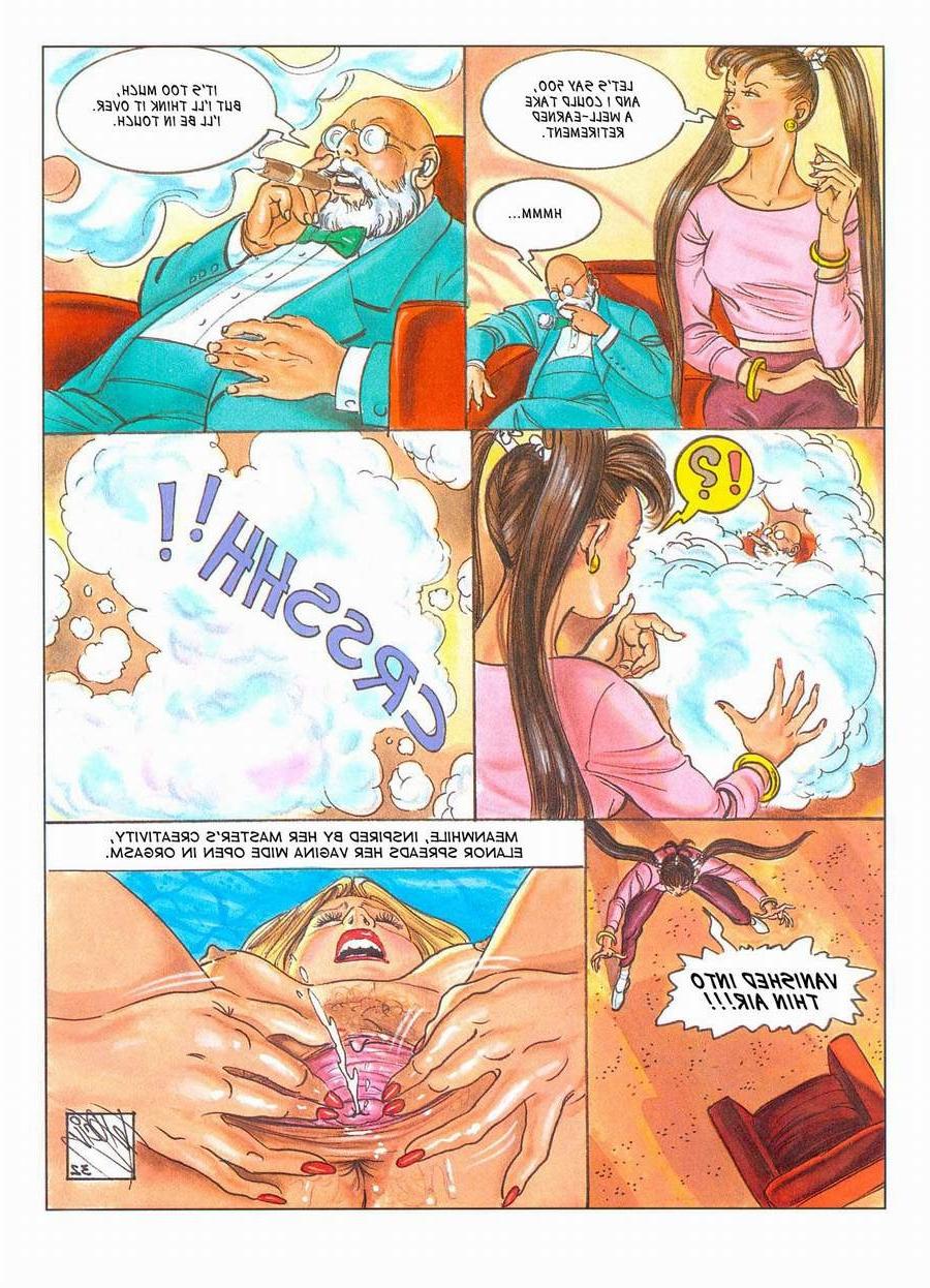 9P Anime comics of secret magican Kalimastro