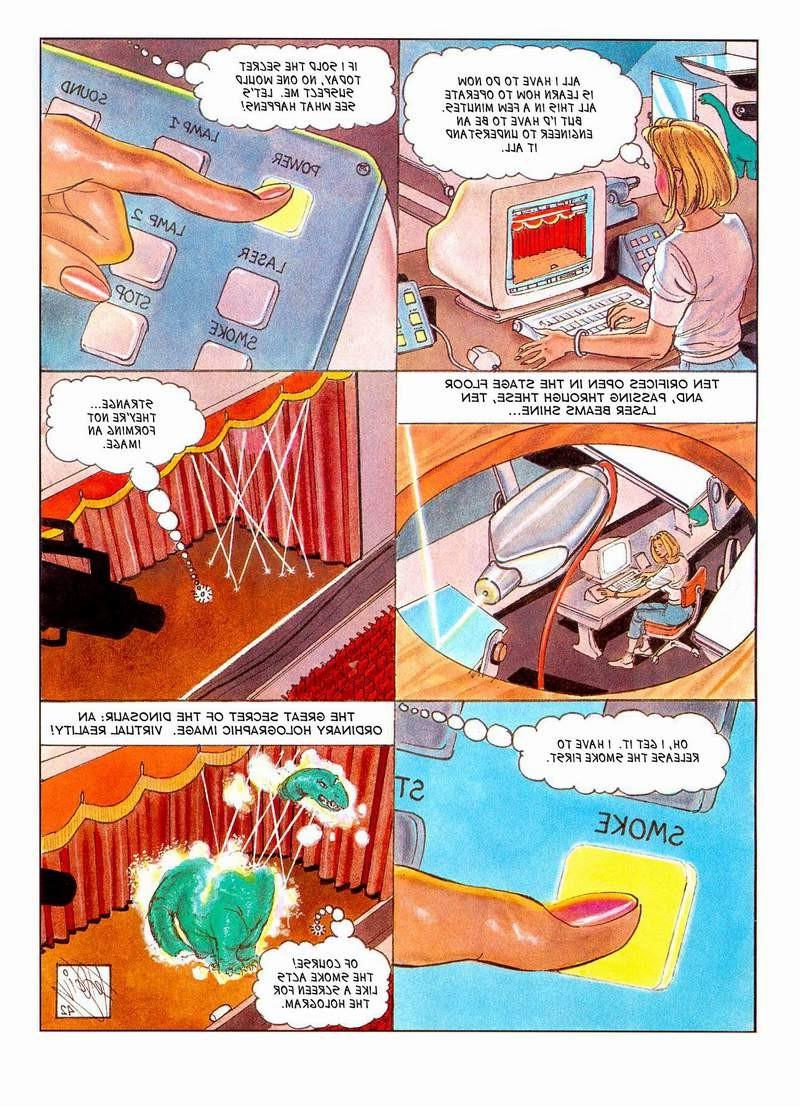 9P Anime comics of secret magican Kalimastro