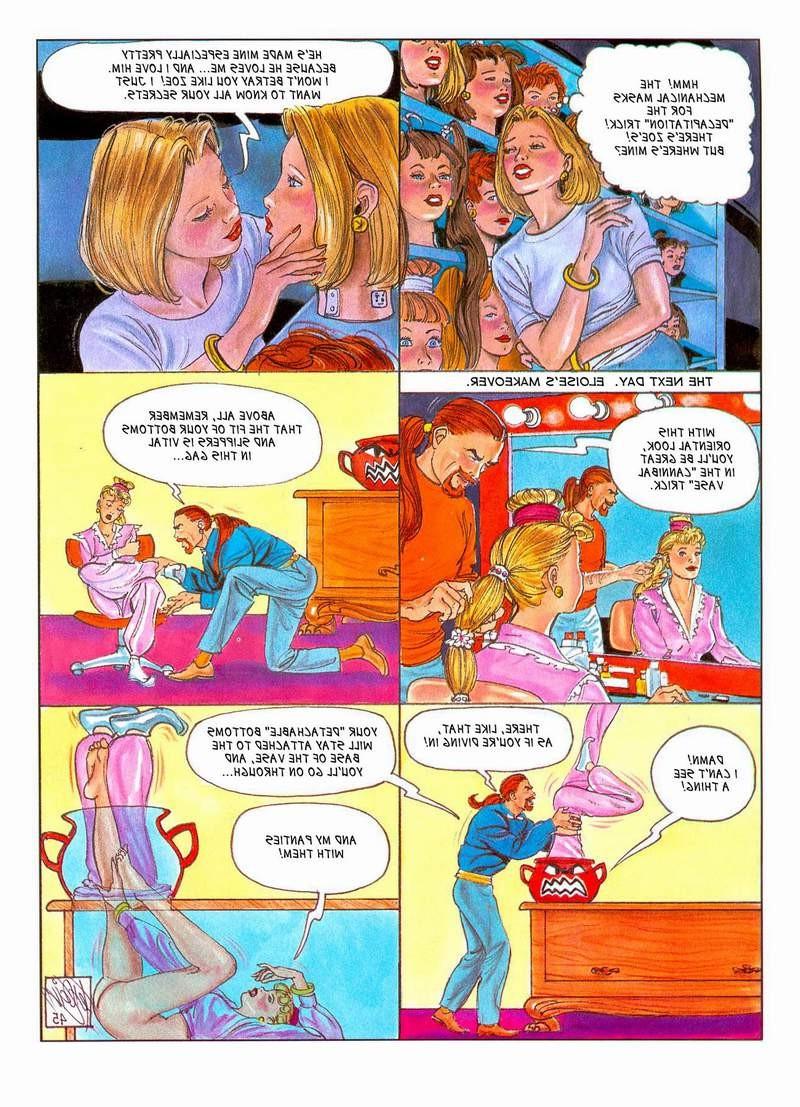 9P Anime comics of secret magican Kalimastro