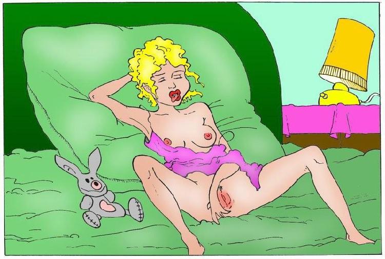 16P Hot and sexy comics with blonde getting fucked and ebony posing