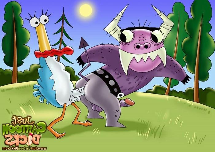 10P The Flintstones gone gay and Gay Foster’s Home for Imaginary 