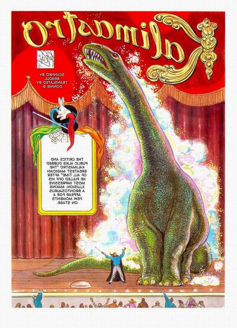 9P Anime comics of illusion magicians Kalimastro