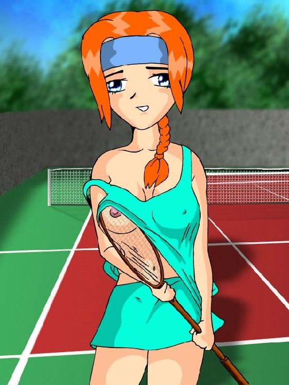 16P Hot porn comics with sexy redhead girl showing off her big boobs
