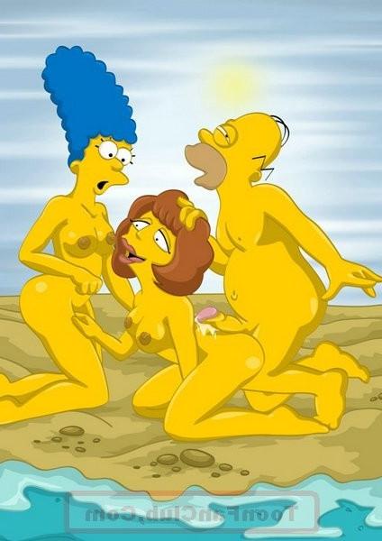 8P Simpsons family porn comics