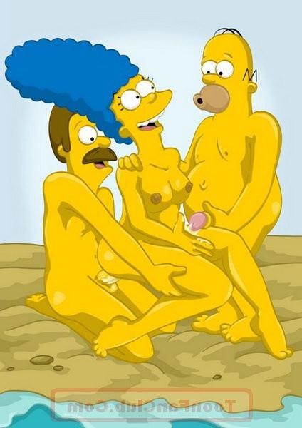 8P Simpsons family porn comics