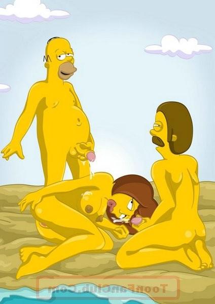 8P Simpsons family porn comics