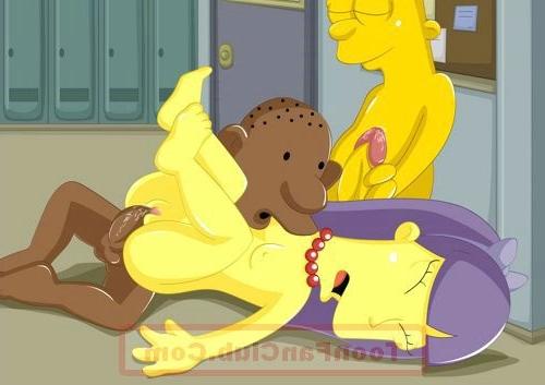 8P Simpsons family porn comics