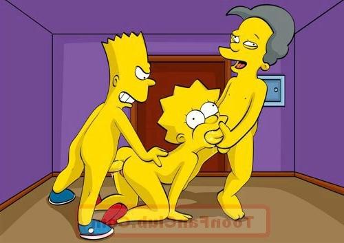 7P Simpsons family porn comics