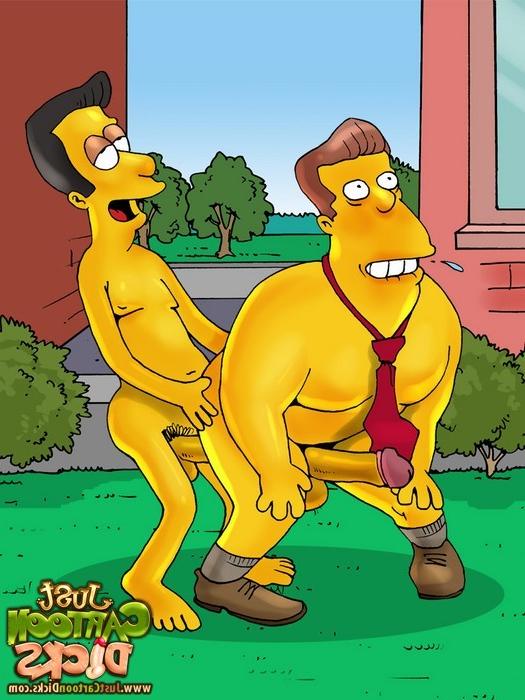 10P The Simpsons try gay sex Brutal gay Sin City