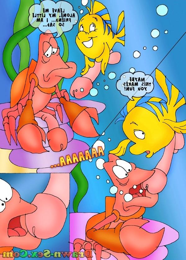 10P Little Mermaid gets fucked cartoons!