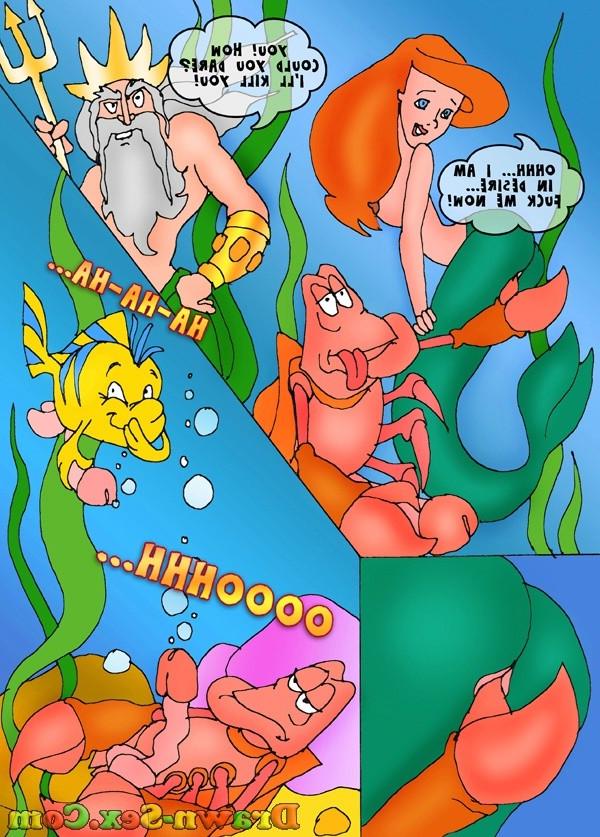 10P Little Mermaid gets fucked cartoons!