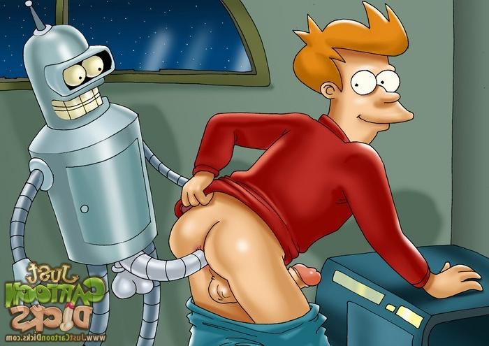 10P Gay secrets of Futurama and Gurren Lagann gay team