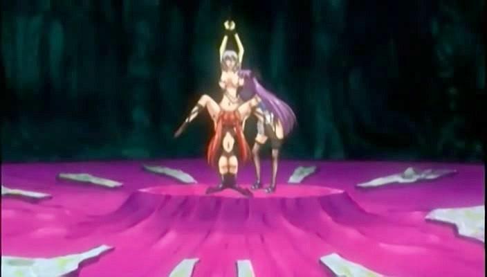 8P Pretty shemale works hard cock in anime