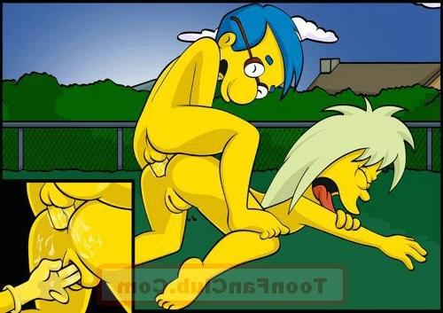 8P Simpsons family porn comics