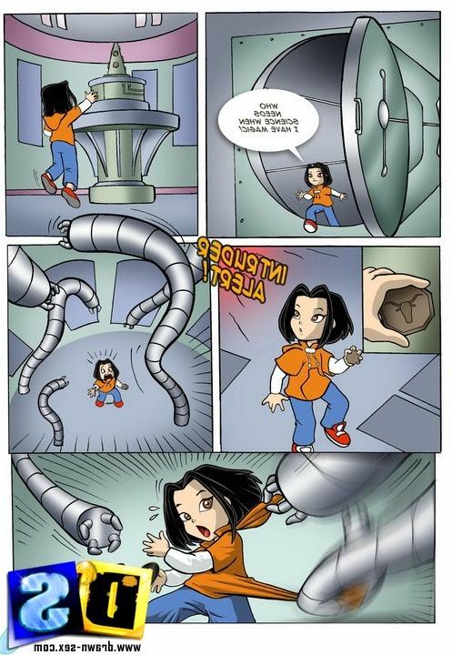 14P Horny mech fuckers cartoons!
