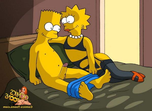 10P Simpsons porn action