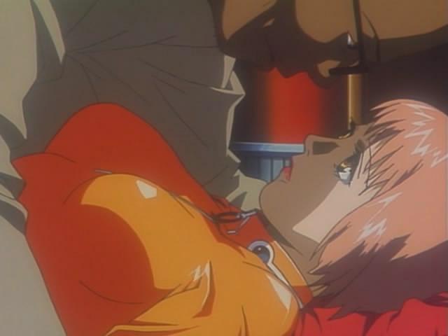 16P Kinky anime with two guys filling doll with sperm