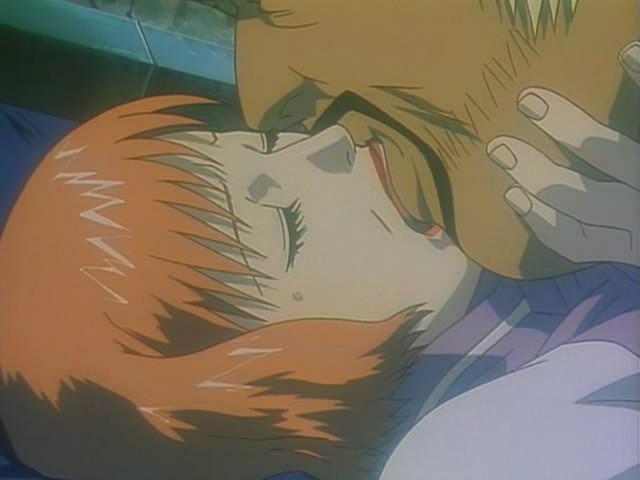 16P Kinky anime with two guys filling doll with sperm