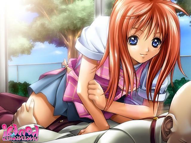 15P Three anime teens having a lesbian encounter