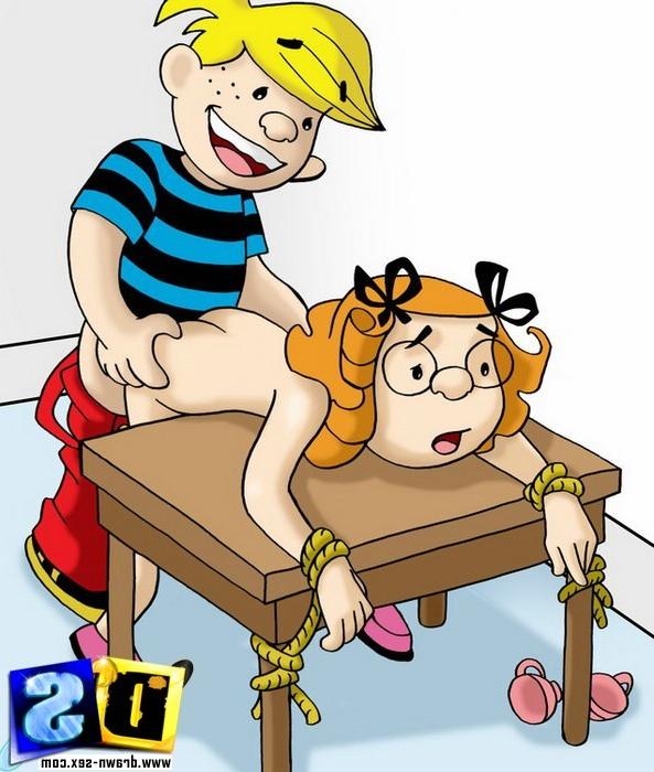 11P Dennis The Sexual Menace cartoons