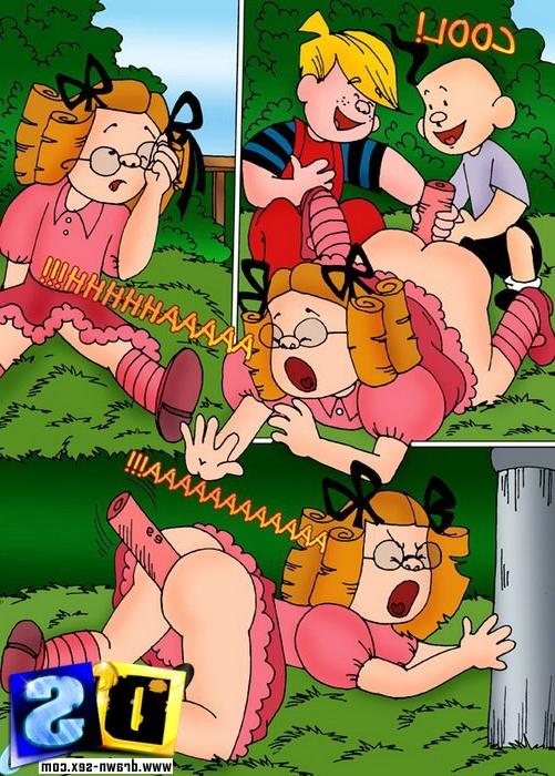 11P Dennis The Sexual Menace cartoons