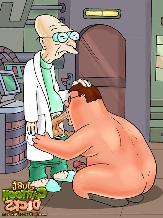 10P Gay robot from Futurama and Horny Beavis and Butt-head