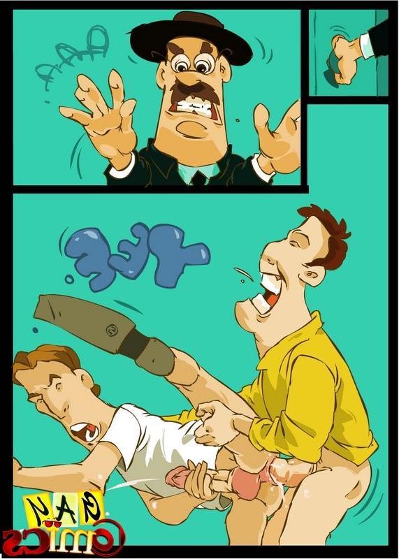 10P Giant gay pleasures cartoons