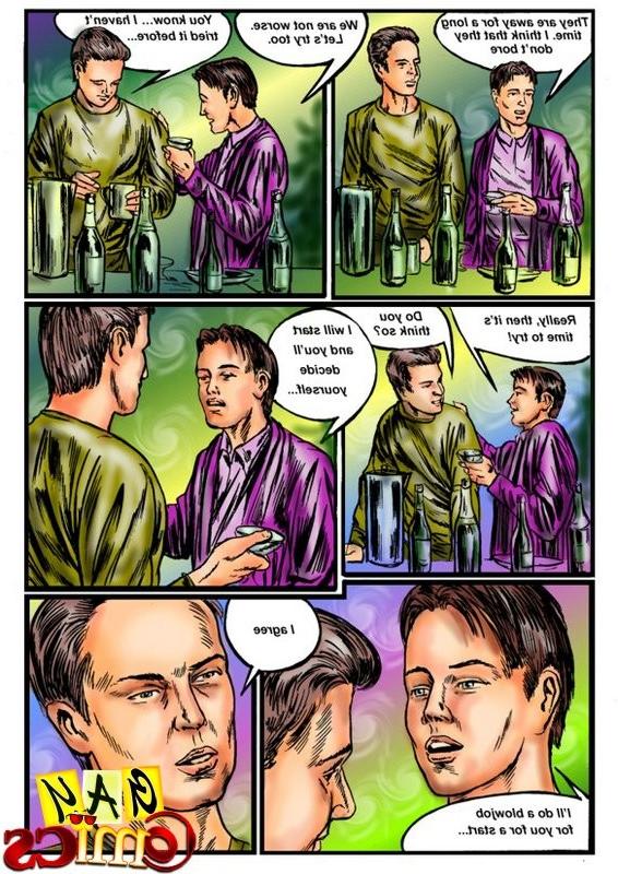 12P Gay New Year cartoons
