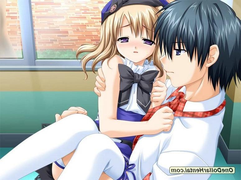 15P Anime cuties with nice tits get seduced