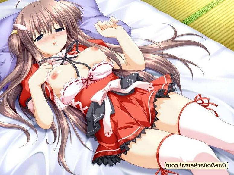 15P Anime cuties with nice tits get seduced