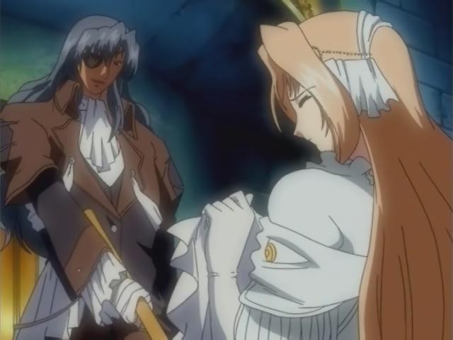 16P Dirty anime with chick forced to jump pecker