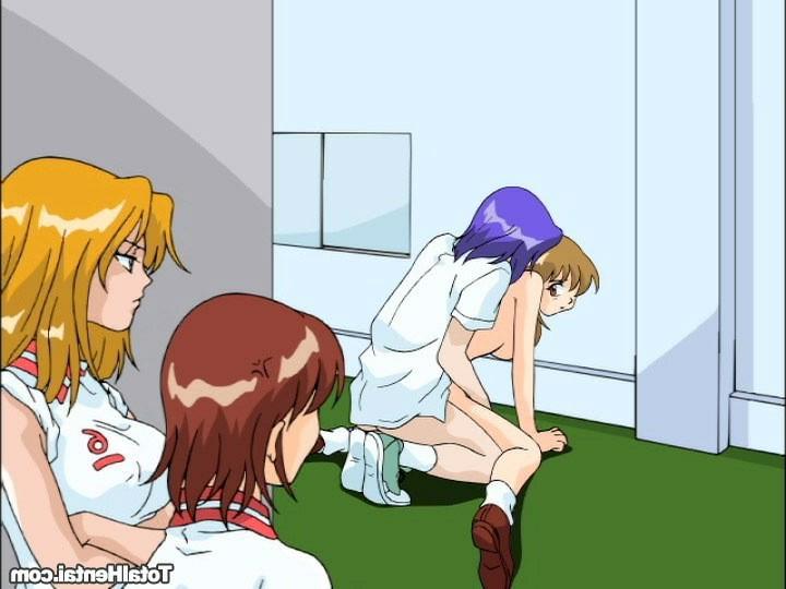15P Anime locker room fuck