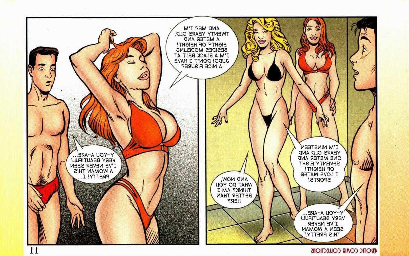 12P Porn comics of two anime maids sharing one cock