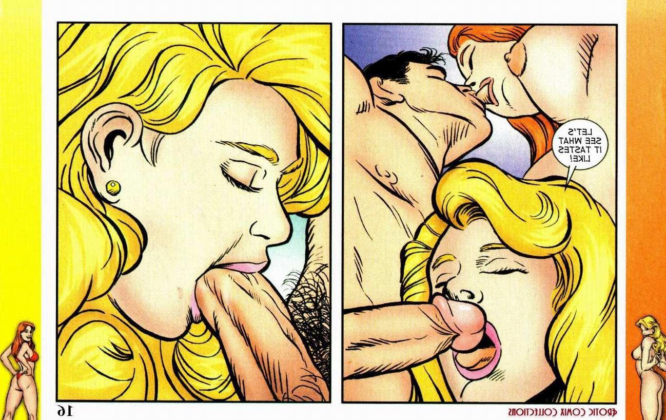 12P Porn comics of two anime maids sharing one cock