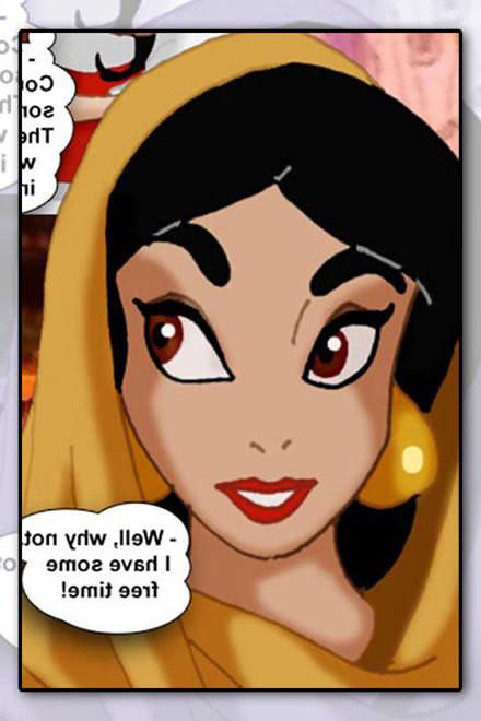 12P Virgin Princess Jasmine gets hardly slammed by Iago
