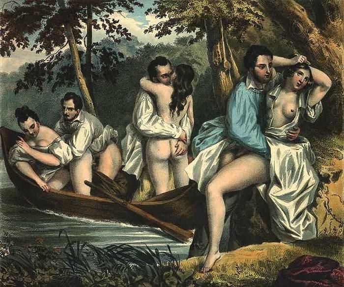 15P Retro erotic toons