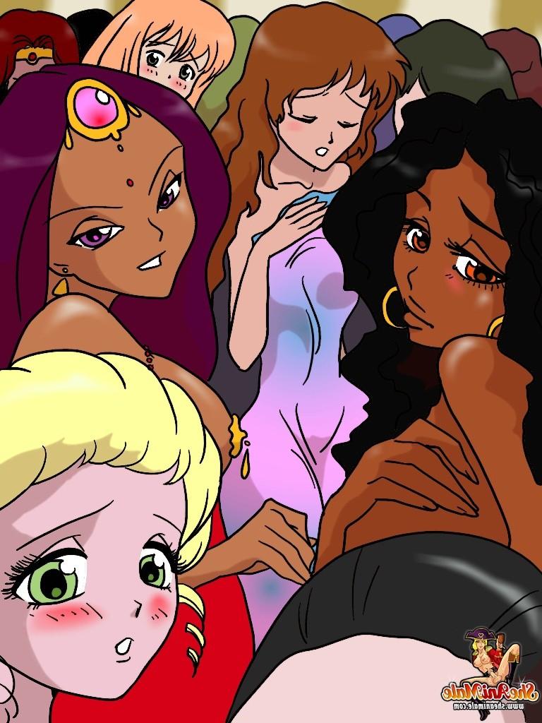 12P Shemale Schoolgirls Screwing in the Bathroom
