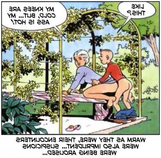 12P Porn comics of titi frecoteur fucking with old lady