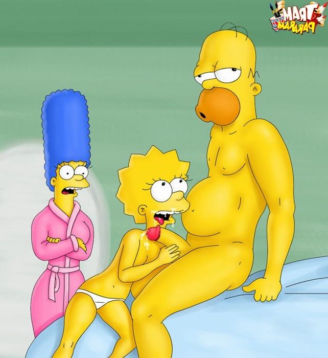 12P Yummy busty hoes from the Simpsons series go wild