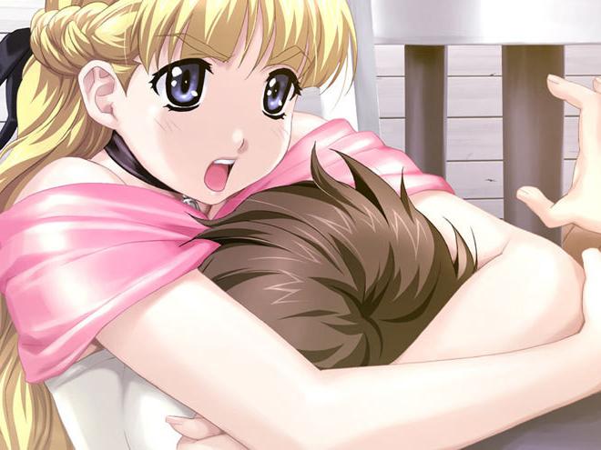 12P Anime Baby gets punished and licked in the bed room