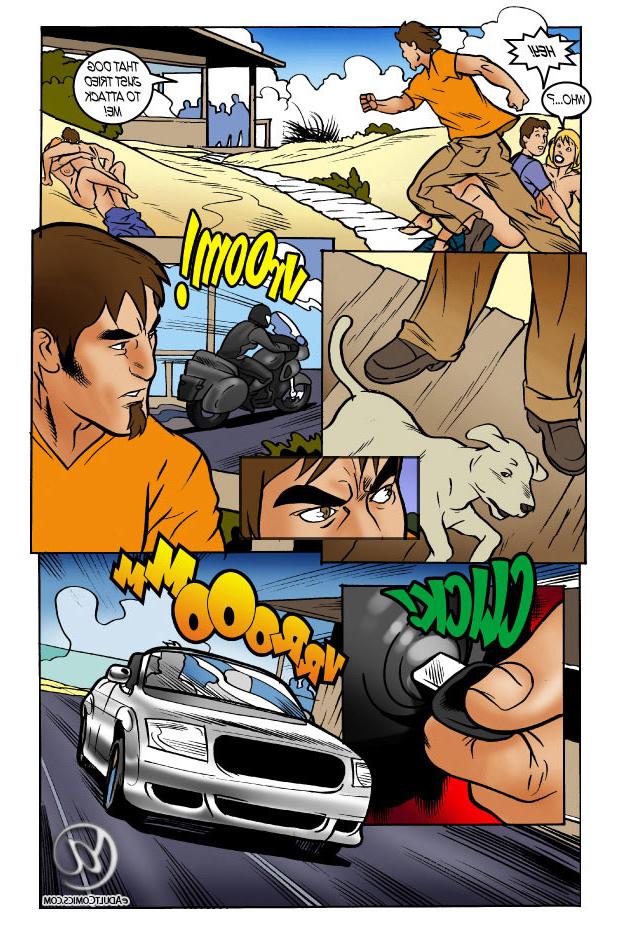12P Porn comics of two agents hold on investigation case big dicky