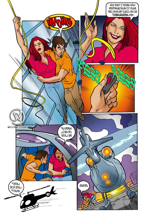 12P Porn comics of two agents hold on investigation case big dicky