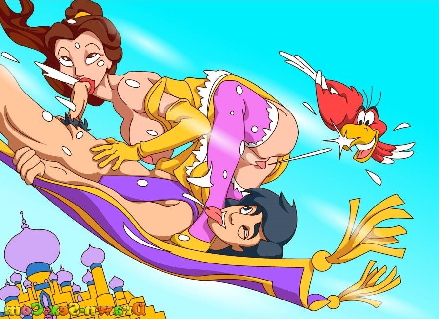 10P Famous princesses cartoons hot pics!